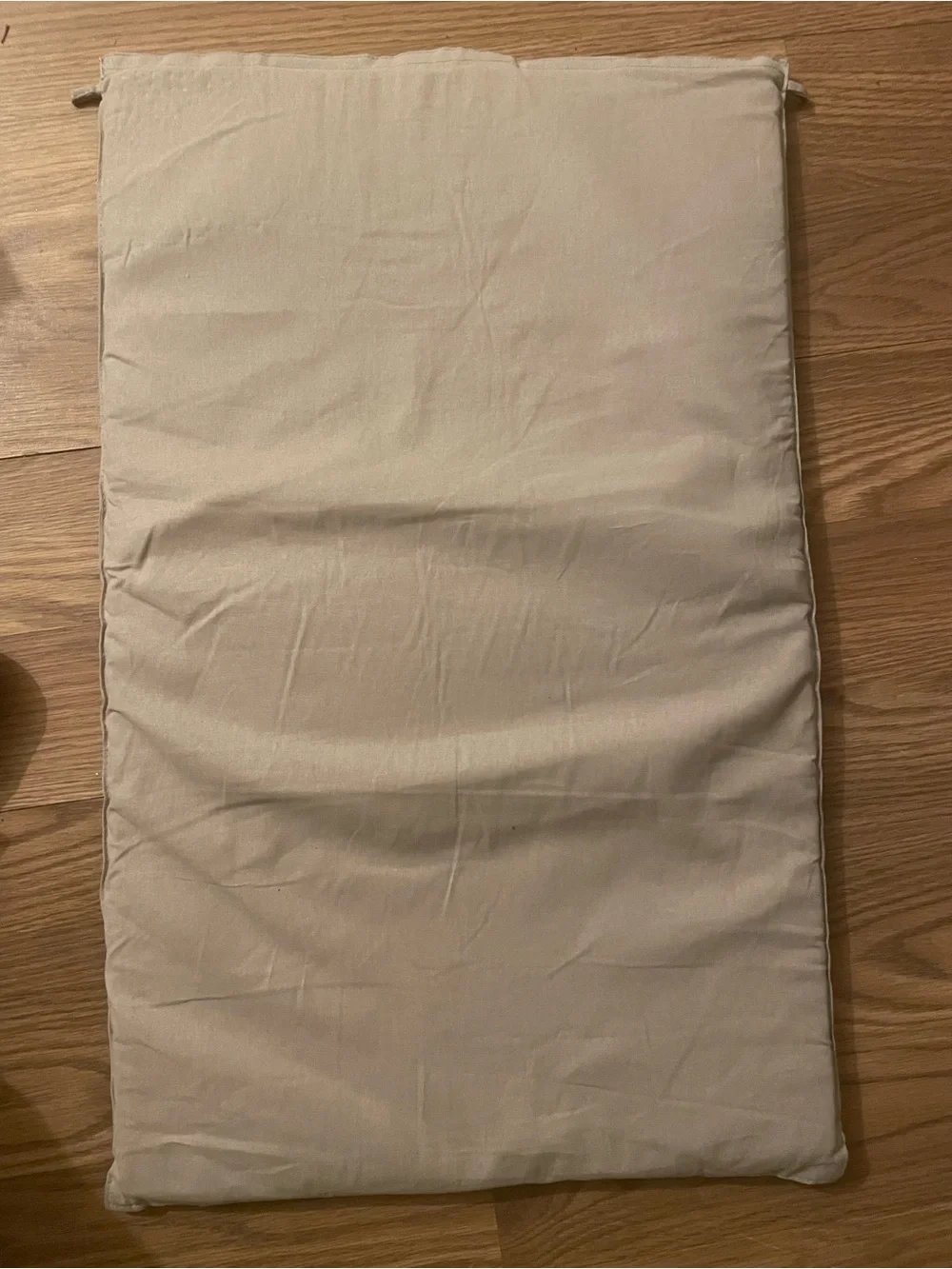 Beige Acupressure Mat with White Spike Discs